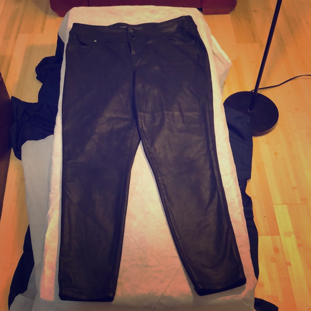 Lame Bryant skinny jeans.